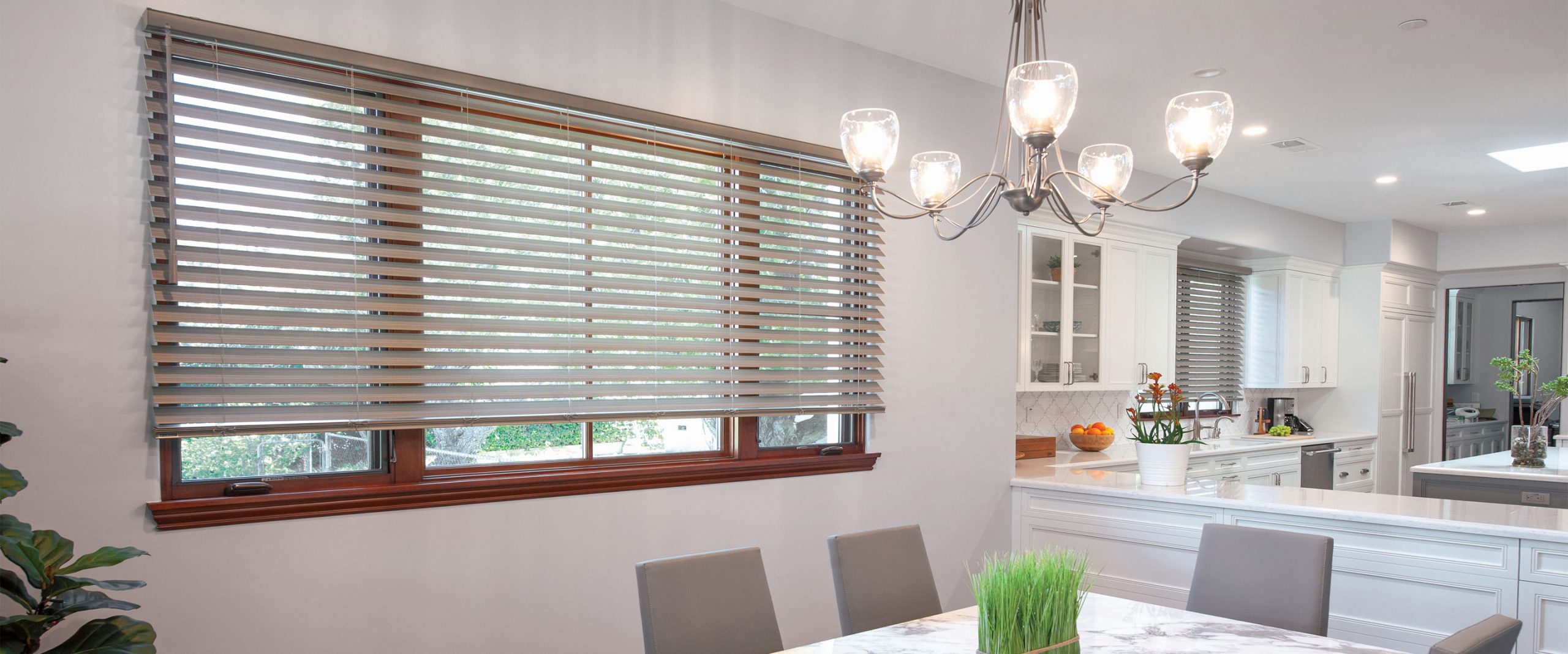 Norman SmartPrivacy® Faux Wood Blinds 06